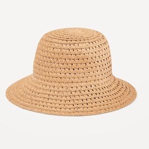 NWPT Old Navy Straw Bucket Hat